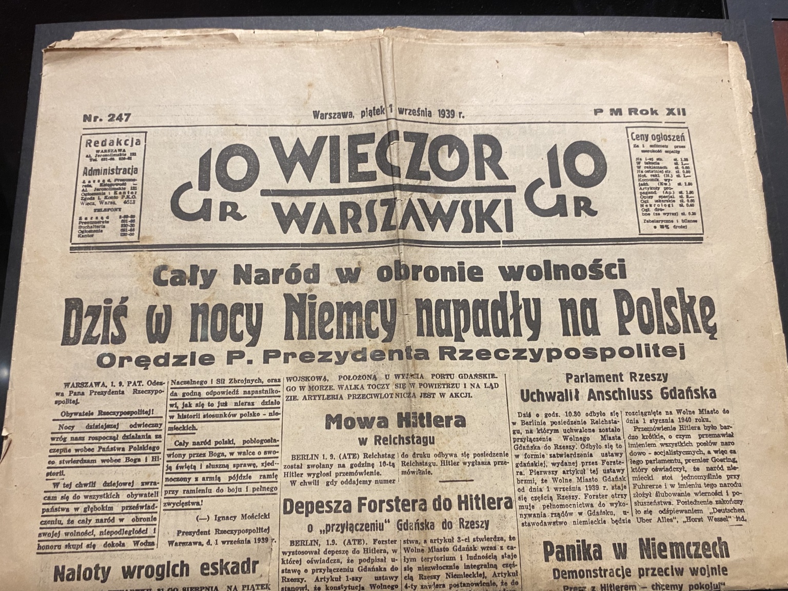 84 lata temu wybuchła II wojna światowa Modlitwa za poległych i