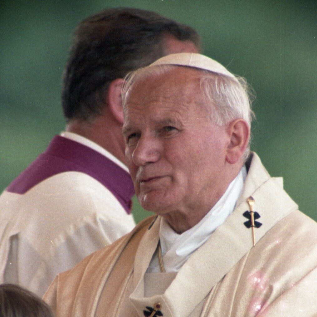 Św. Jan Paweł II Foto: Ryszard Rzepecki / Mt 5,14