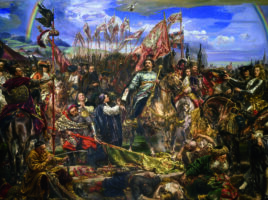 Jan Sobieski na koniu podczas Odsieczy Wiedeńskiej